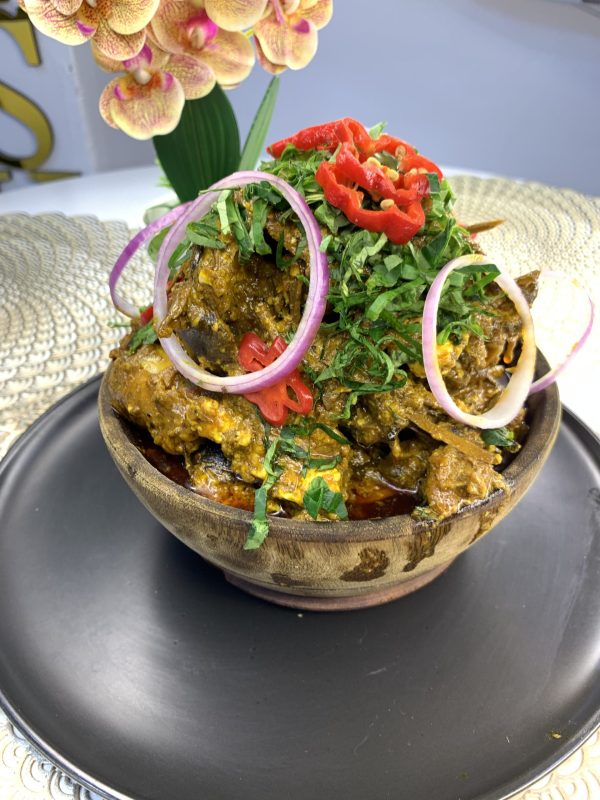 Isi Ewu (goat head)