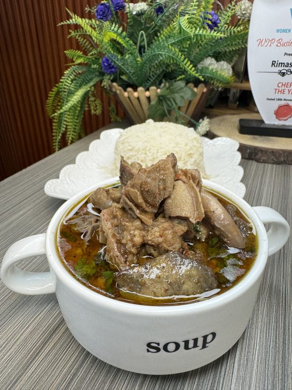 Goat meat assorted peppersoup