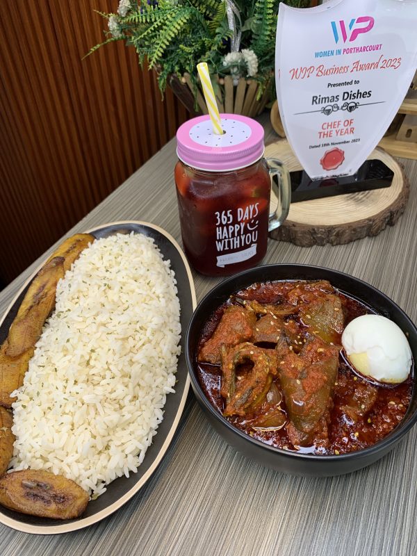 Buka stew with steamed rice